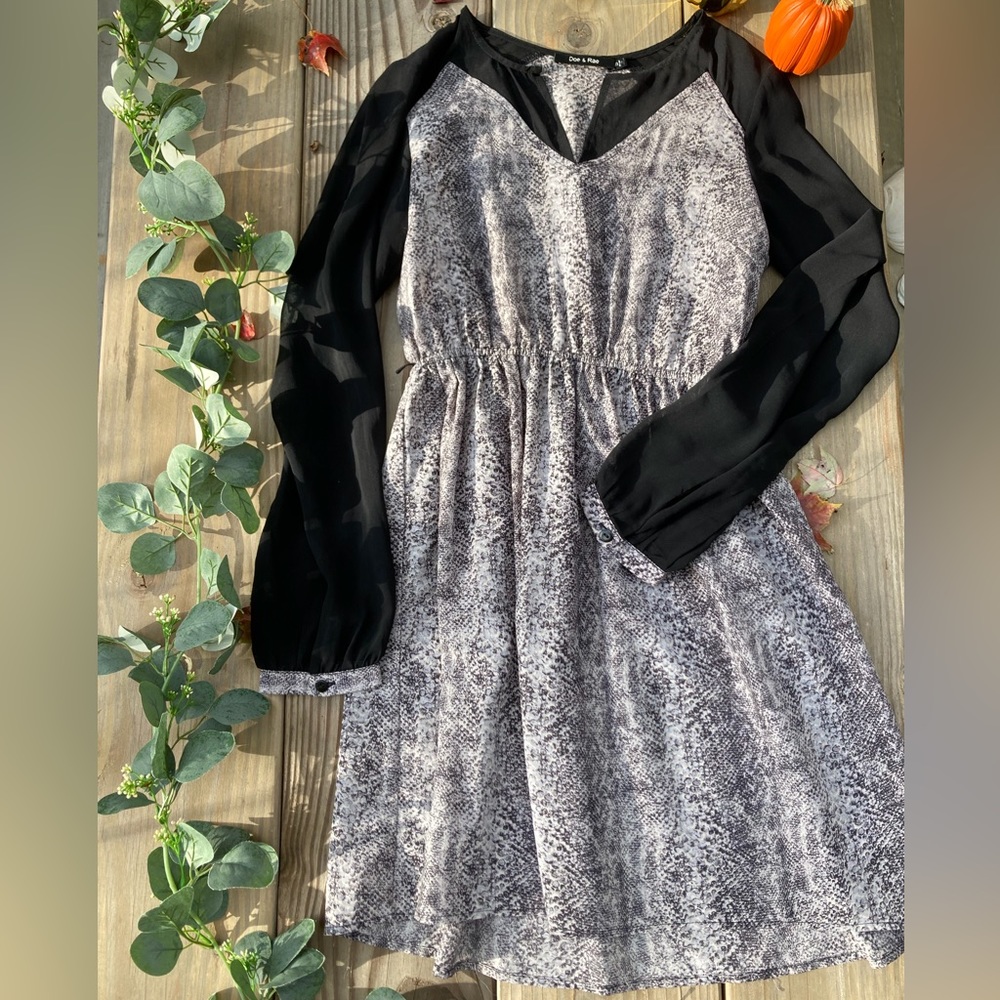Snakeprint Dress